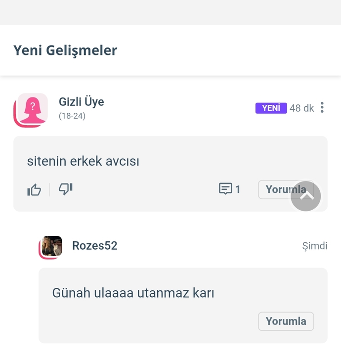 Beni tanımadan namusuma laf atan bu tarz üyelere sizce ne yapmak daha doğru olur du?