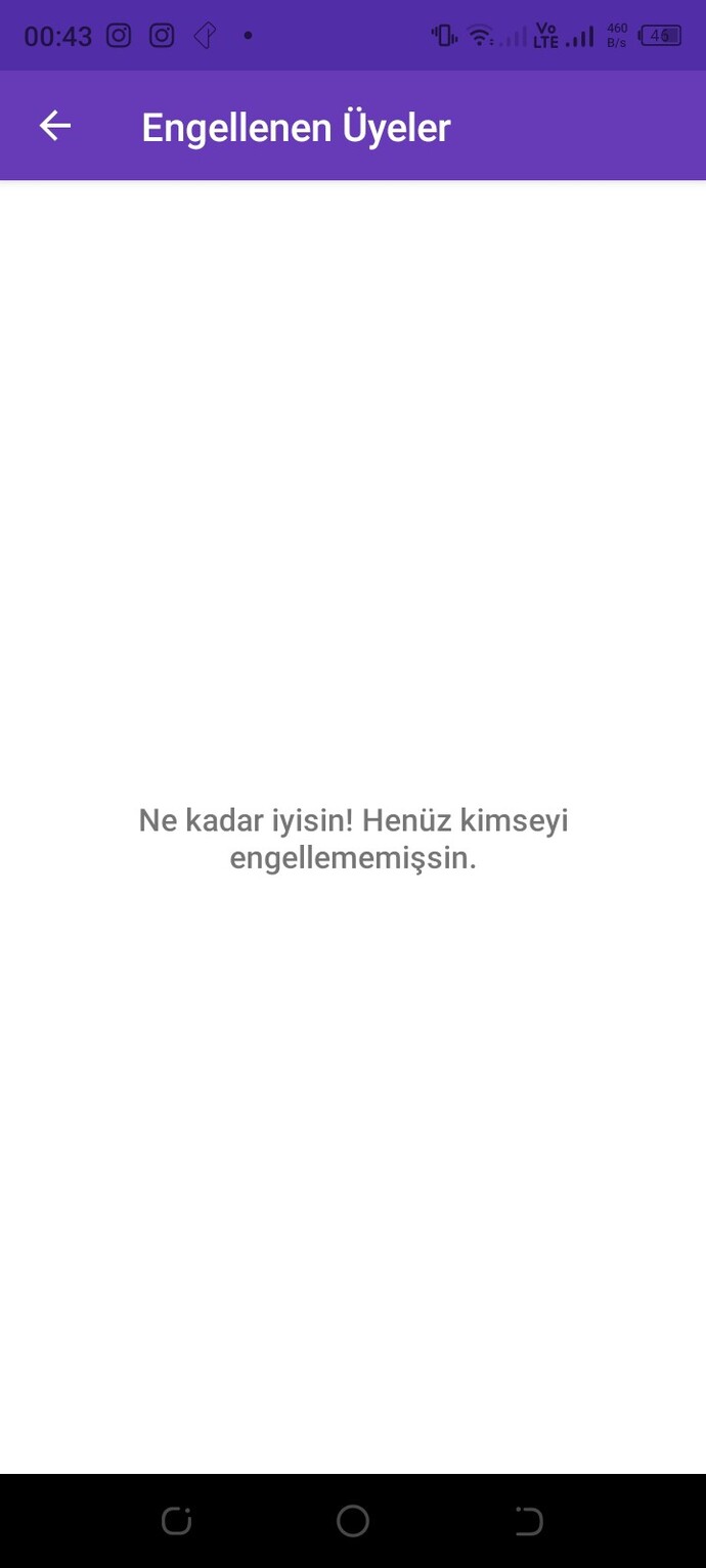 Kimi neden engellediğinizi hatırlıyor musunuz?