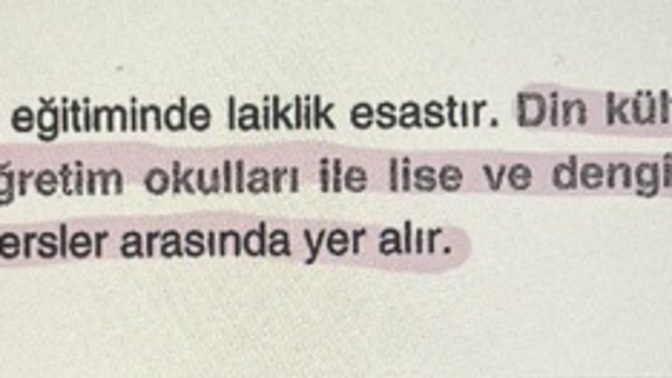 MEB temel kanununda yer alan laiklik ilkesi neden böyle açıklanıyor?