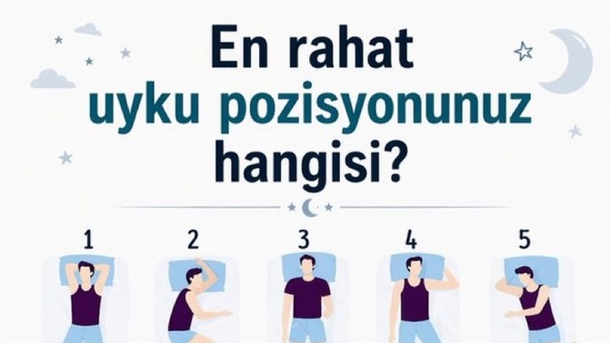 Siz en rahat nasıl uyuyorsunuz?