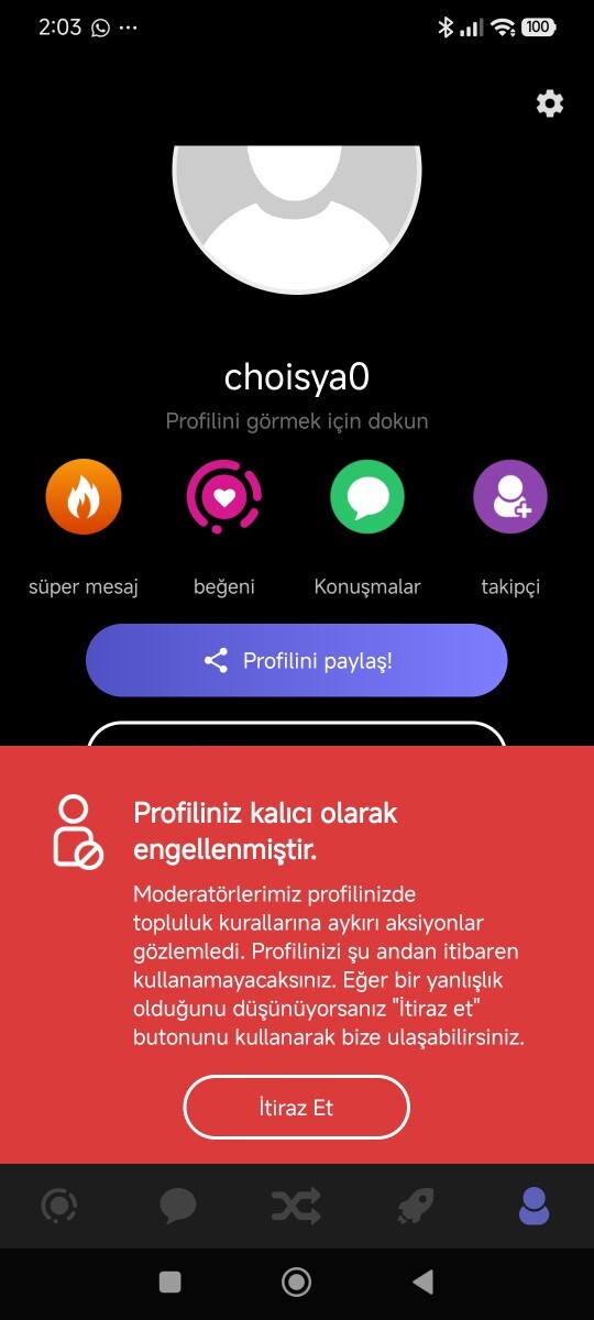 Temiz kullandığım uygulamada hesabım niye banlandı, itiraz için neden para istiyorlar?