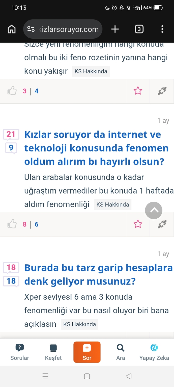 Her ay sizede fenomenlik geliyor Mu?