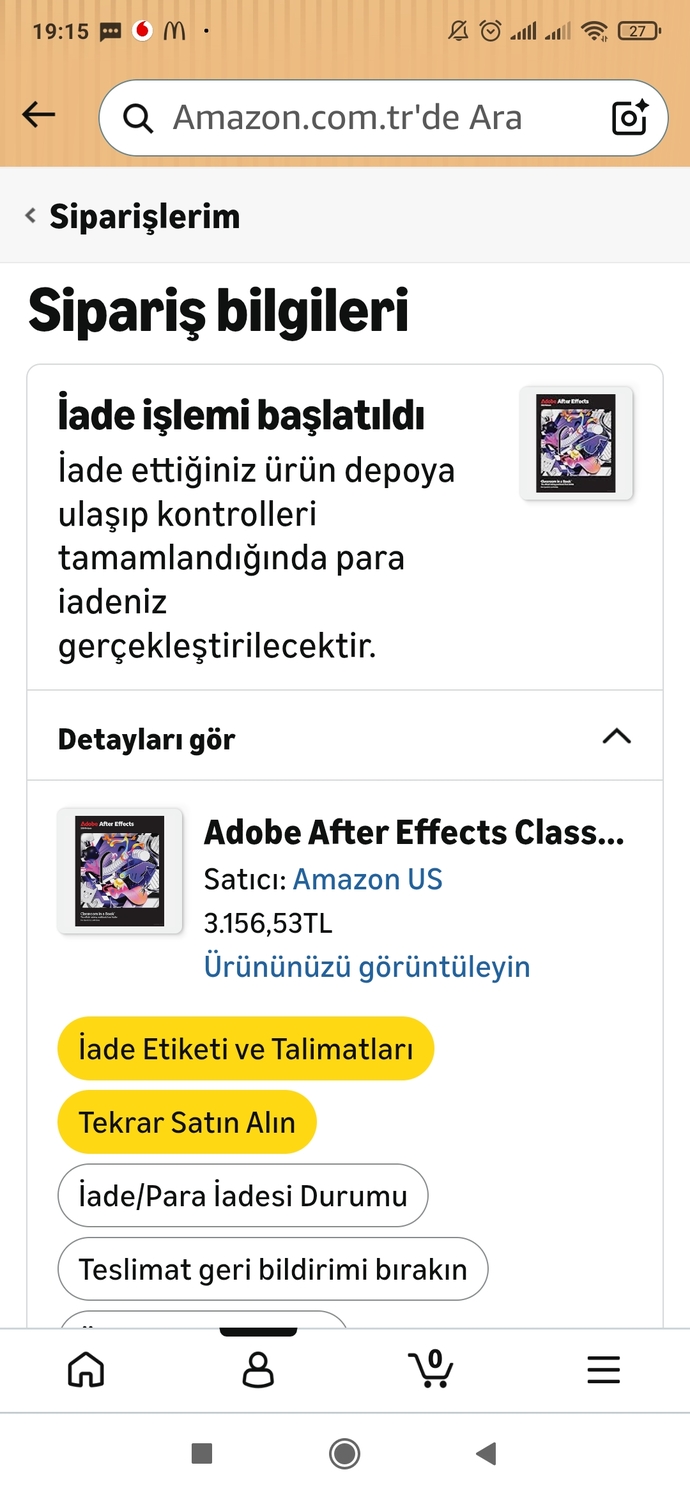 4 nisandan beri amazondan paramı alamıyorum ne yapabilirim?