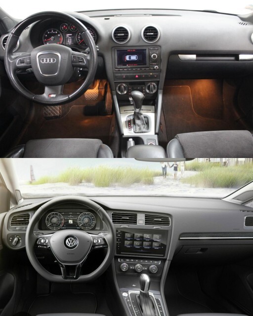 Audi A3 mü Volkswagen Golf 7 mi?