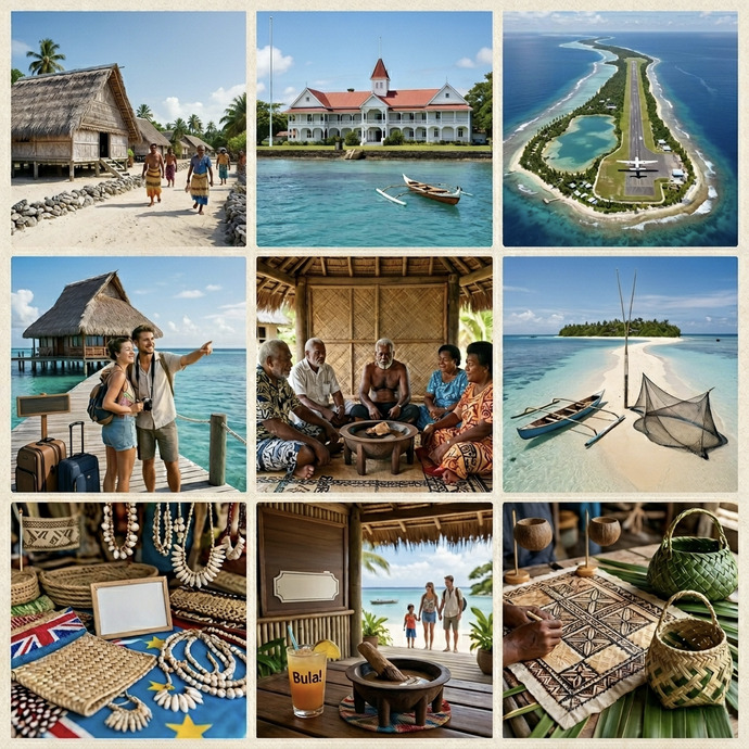 Kiribati, Tonga, Tuvalu, Fiji gibi üklelere seyehat etmek ister miydiniz?
