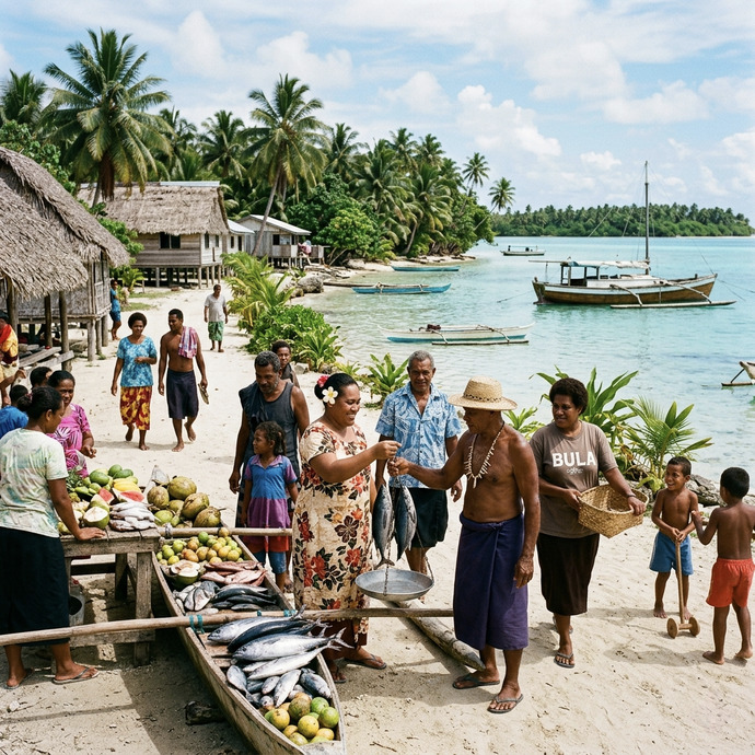 Kiribati, Tonga, Tuvalu, Fiji gibi üklelere seyehat etmek ister miydiniz?