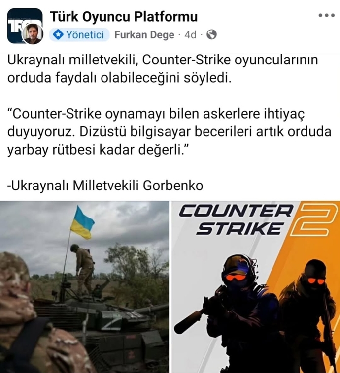 Savaş oyunu yeteneği gerçek savaşta işe yarar mı, gamer refleksleri sahada geçerli mi?