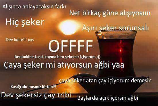Arkadaşlar şekeri nasıl bırakıyorsunuz?