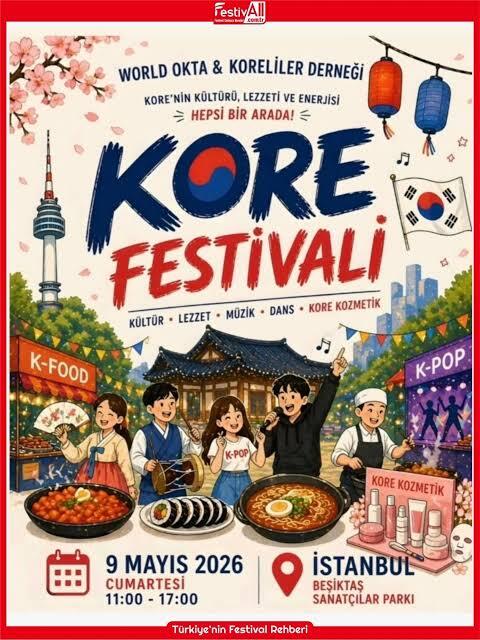 Yarın Kore festivaline kimler geliyor?