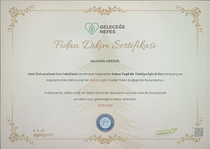 Hayatınız boyunca kaç tane ağaç diktiniz, hiç ağaç dikme hedefiniz var mı?