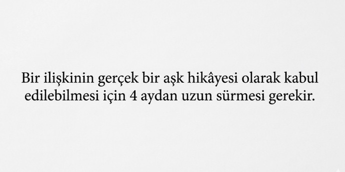 İlişkinin süresi önemli mi?