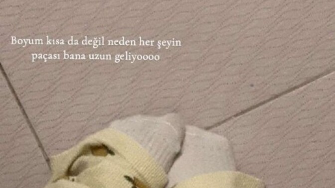 Boyum kısa değil ama aldığım pantolon ve eşofmanların paçası neden hep uzun oluyor, sizde de var mı?