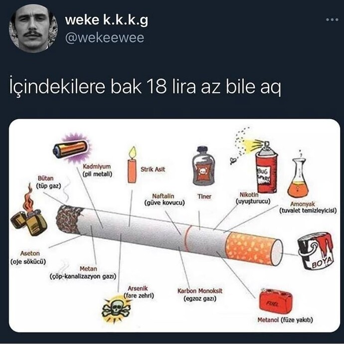 Sigarayı nasıl içebiliyorsunuz boğulmuyor musunuz ya?