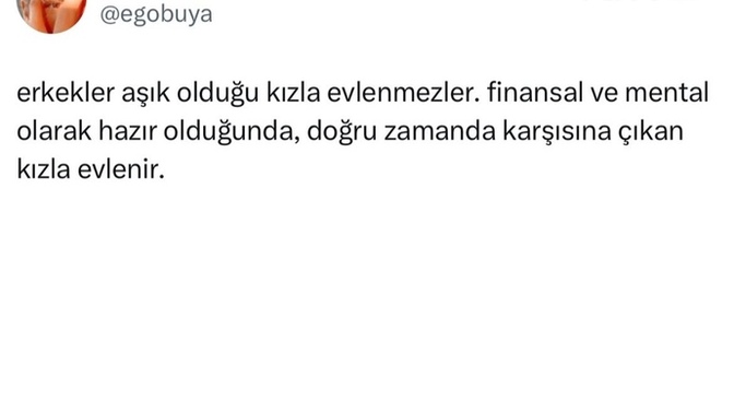 Erkekler bu doğru muu?