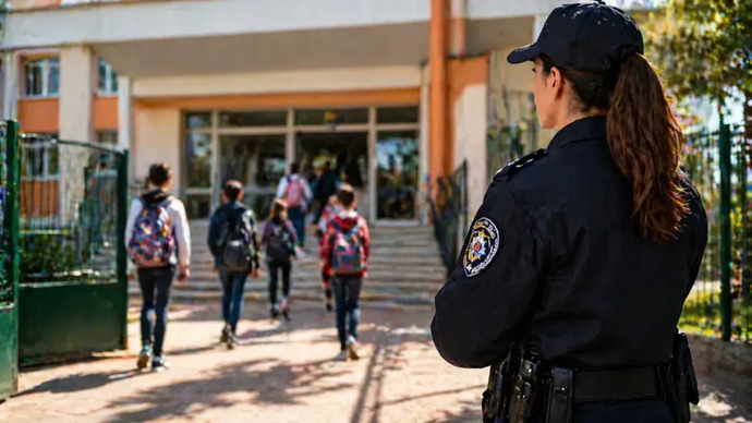 Sizce okullarda polis olması devam etmeli mi ve nasıl silah kullanma yetkileri olmalı sizce polisin? Geniş silah yetkisi olmalı mı?