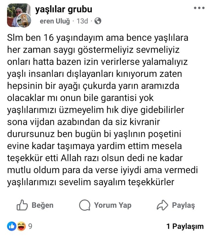Face kullananlardan korkuyorum bu ne abi?