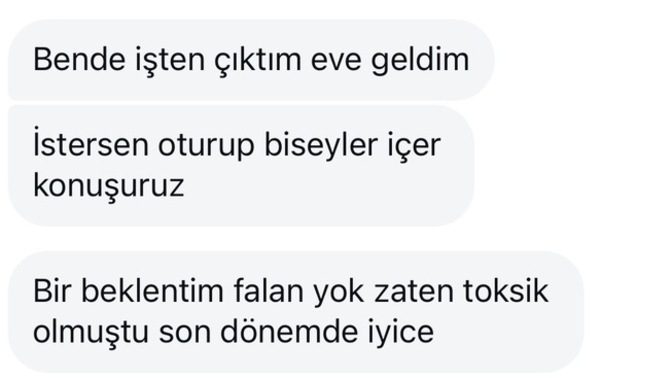 Bu yazdığına cvp dahi vermedim. İyi yazmışmışım, haketmiş mi?