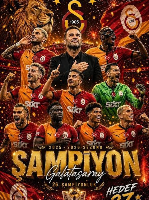 Galatasaray şampiyon oldu ! sevindiniz mi?