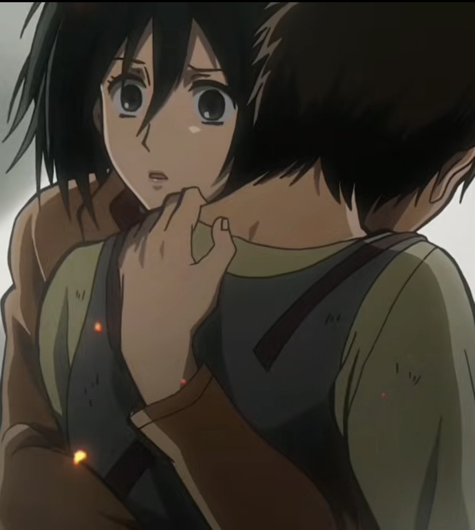 Attack on titan eren ve levi 
