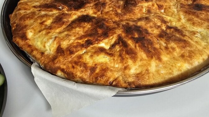 Peynirli böreği güzel yapmış mıyım?