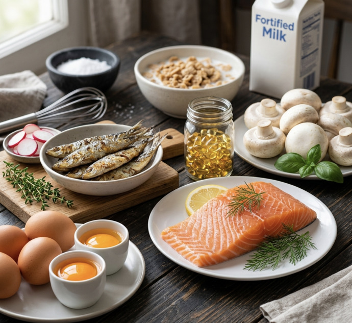 Günlük D vitamini ihtiyacınızı hangi besinlerden karşılarsınız?