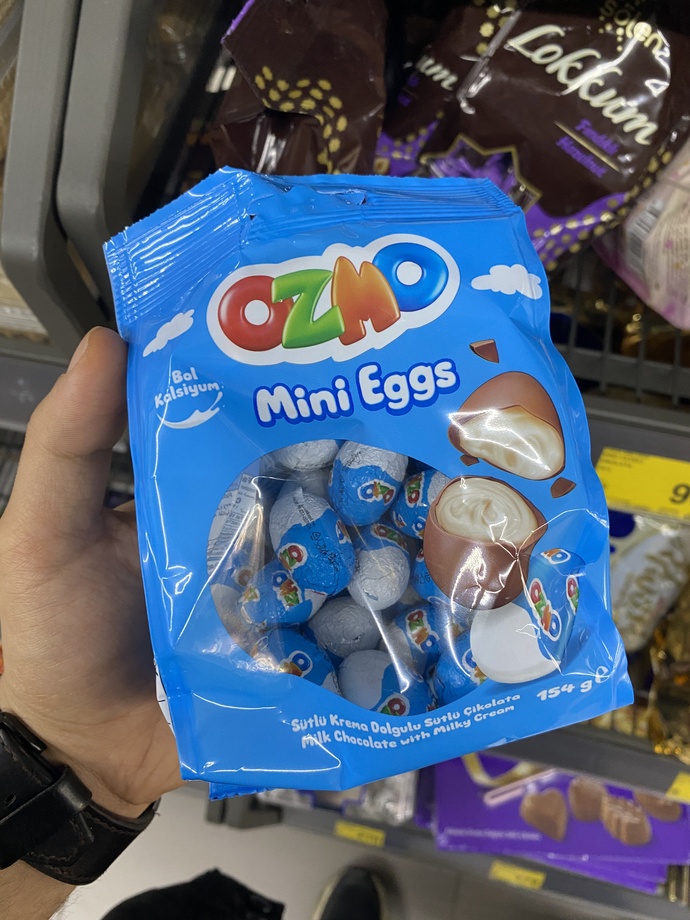 Bu mini yumurta çikolottan almış mıydınız?