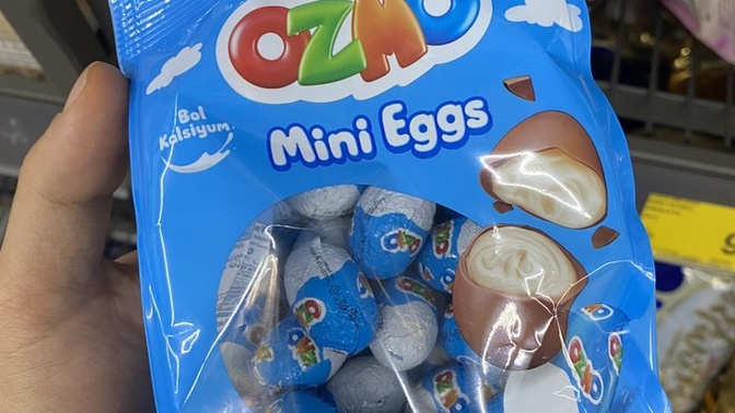 Bu mini yumurta çikolottan almış mıydınız?