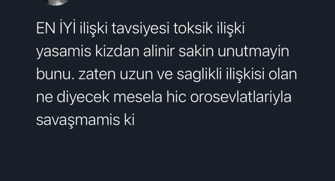 İlişki tavsiyesi isteyen var mı?
