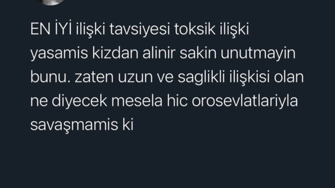 İlişki tavsiyesi isteyen var mı?