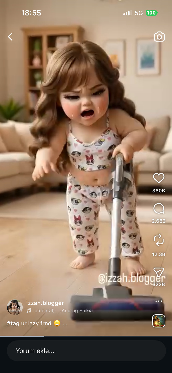 Sizce bu kız bebekleri kim?