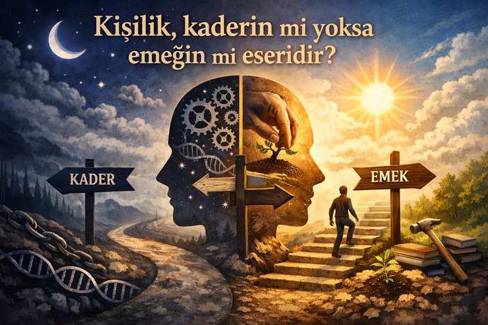 Kişilik, kaderin mi yoksa emeğin mi eseridir?