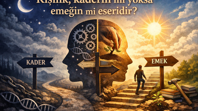 Kişilik, kaderin mi yoksa emeğin mi eseridir?