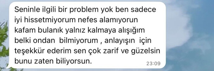 Sizce bahane mi?