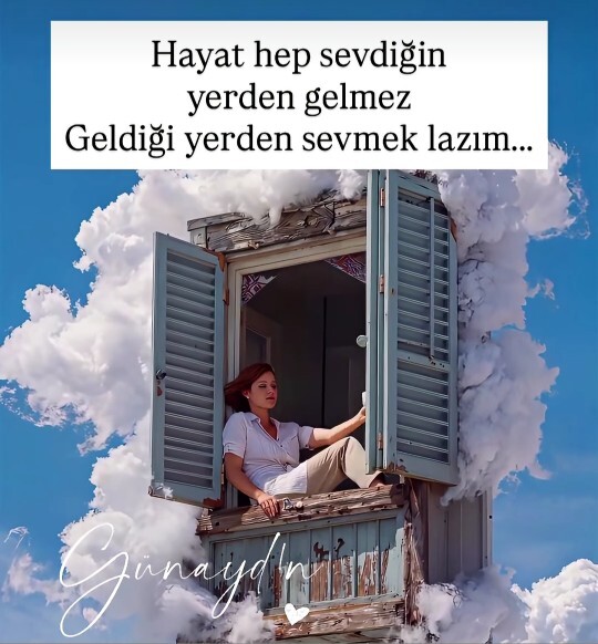 Güzel güneşli günden merhaba, kimler güne güzel başladı bugün?