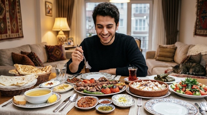 Erkeğin kalbine giden yol midesinden mi geçer?