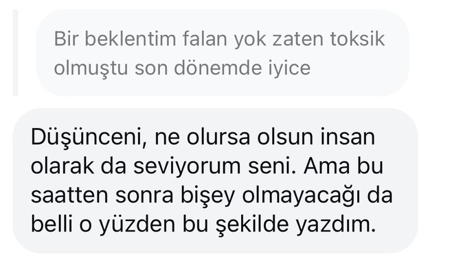 Ne anlamalıyım bundan? Cevap olarak ne yazardınız?