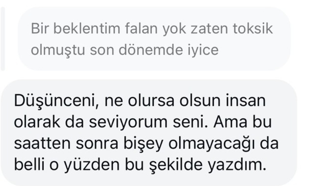 Ne anlamalıyım bundan? Cevap olarak ne yazardınız?