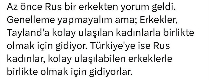 Erkekler Taylanda neden gider?