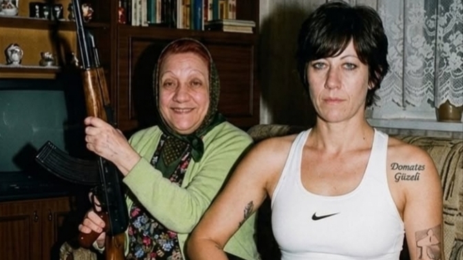 Neşeli aile tablonuz var mı?