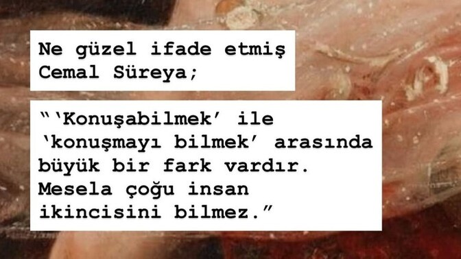 Uslubunuza dikkat eder misiniz?