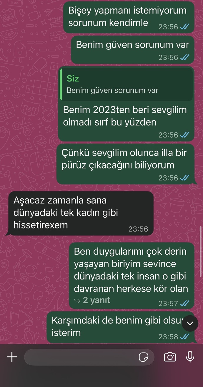 Bu çocuk beni seviyor mu rol mu yapıyor anlamıyorum sizce?