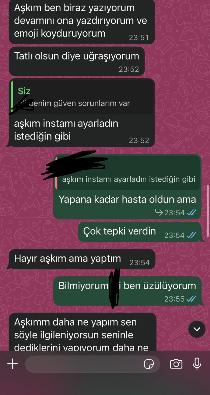 Bu çocuk beni seviyor mu rol mu yapıyor anlamıyorum sizce?