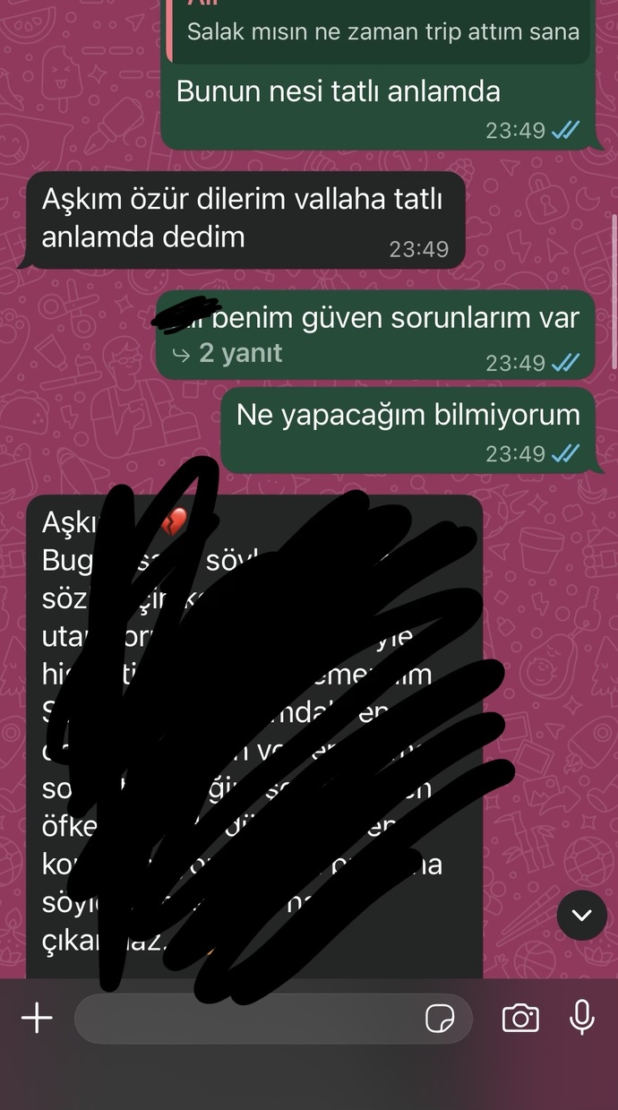 Bu çocuk beni seviyor mu rol mu yapıyor anlamıyorum sizce?