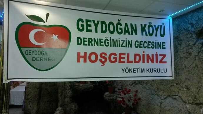 Geydoğan köyü Yardımlaşma Derneğini biliyor musunuz?
