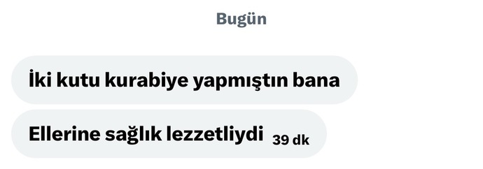 En enişteniz bana mesaj atmış ne alaka durup dururken?