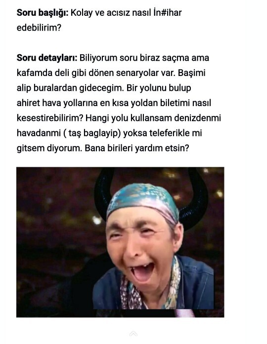 Moderatör neden sorumu sakıncalı buldu, fikir özgürlüğü bu kadar mı kısıtlı?