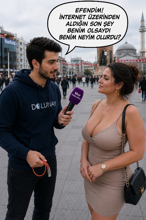 Efendim! İnternet üzerinden aldığın son şey benim olsaydı, benim neyim olurdu?