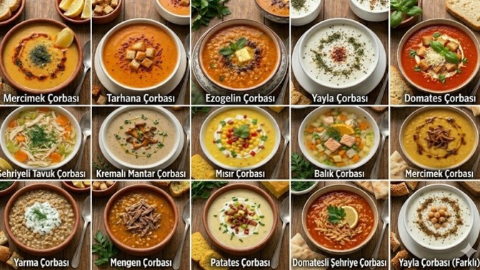 En sevdiğiniz çorba hangisi, mercimek mi ezogelin mi yoksa bambaşka bir çorba mı?
