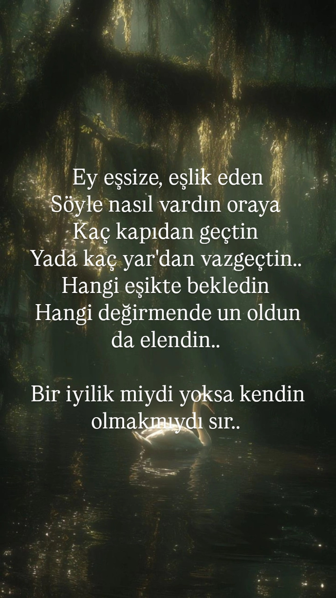 ŞŞiir yazıyorum bazen nasıl?