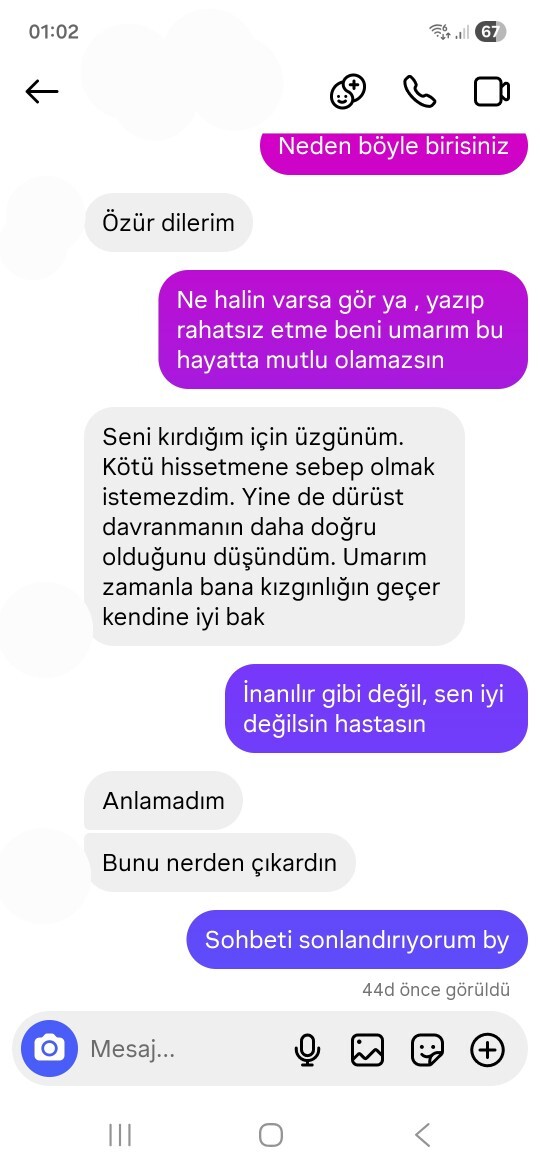 Kız benden ayrıldı bilet orada kaldı?